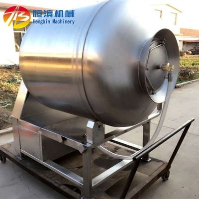 200-300kg/παρτίδα Δυνατότητα 600L Μηχανή ζύμωσης με κυλίνδρους κενού για μαρίνιση κρέατος