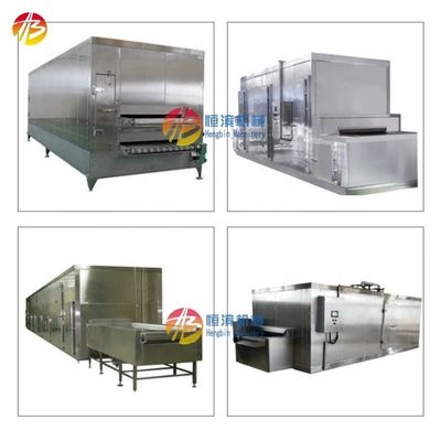 13800*3200*2500mm Κρύστης σήραγγας για συνεχή κατάψυξη μικτών λαχανικών IQF