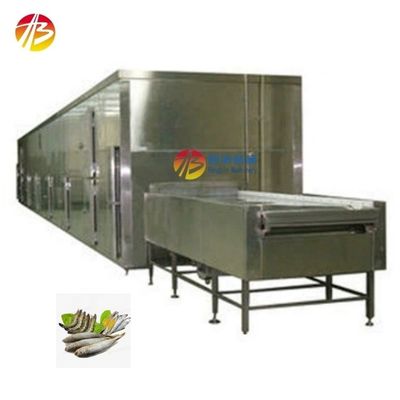 13800*3200*2500mm Μηχανή κατάψυξης με σήραγγα Iqf για κατεψυγμένα λαχανικά Φρούτα Γαρίδες