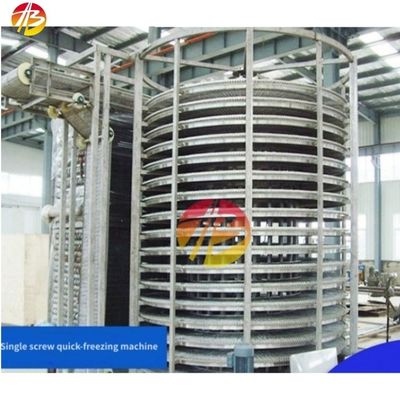 13800*3200*2500mm Μηχανή κατάψυξης με σήραγγα Iqf για κατεψυγμένα λαχανικά Φρούτα Γαρίδες
