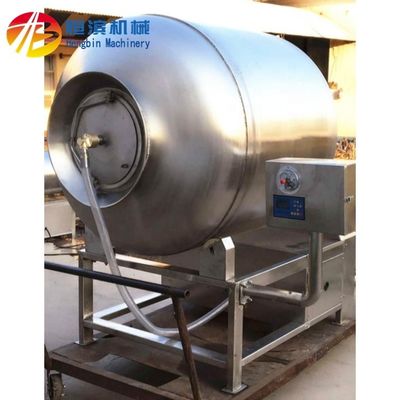 200-300kg/παρτίδα Δυνατότητα 600L Μηχανή ζύμωσης με κυλίνδρους κενού για μαρίνιση κρέατος