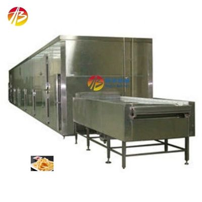 2000 KG Βιομηχανικός ψυγείο σήραγγας για κατεψυγμένα λαχανικά φρούτα γαρίδες ψάρια