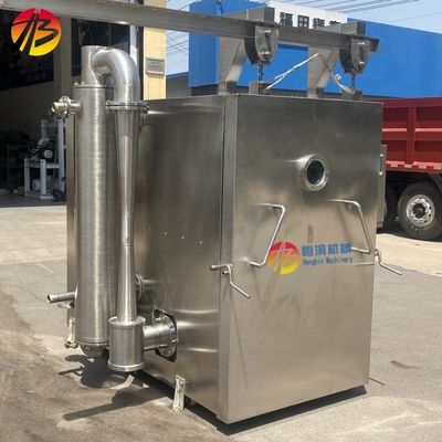 600KG JF-3.4A 304 Χάλυβα από ανοξείδωτο χάλυβα Vakuum cooler για λαχανικά φρούτα μαγειρεμένα τρόφιμα φούρνα λουλούδια