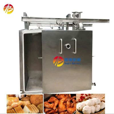 600KG JF-3.4A 304 Χάλυβα από ανοξείδωτο χάλυβα Vakuum cooler για λαχανικά φρούτα μαγειρεμένα τρόφιμα φούρνα λουλούδια