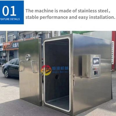 Δύναμη αντλίας κενού 5.5KW Μηχανή ψύξης κουζίνας για προψύξη τροφίμων Μπέικερ φρούτων ζυμαρικών