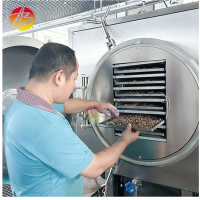 30 kg ανά παρτίδα Τροφές για κατοικίδια ζώα Κρέας Ψάρια Φρούτα Λαχανικά Μηχανή ψύξης κενού για οινοποιεία