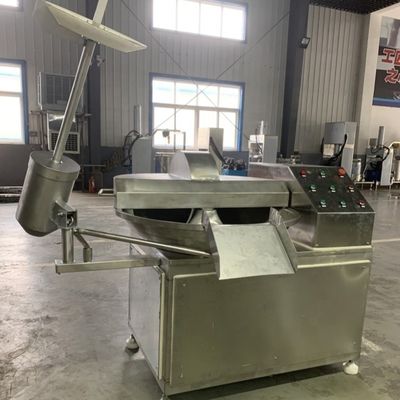 Ικανότητα 304 από ανοξείδωτο χάλυβα Meat Bowl Chopper Mixer Machine με συνολική ισχύ 13,8KW